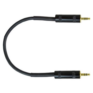 keepdrum GC022 Mini-Klinkenkabel 3,5mm Stereo 30cm Audio-Kabel