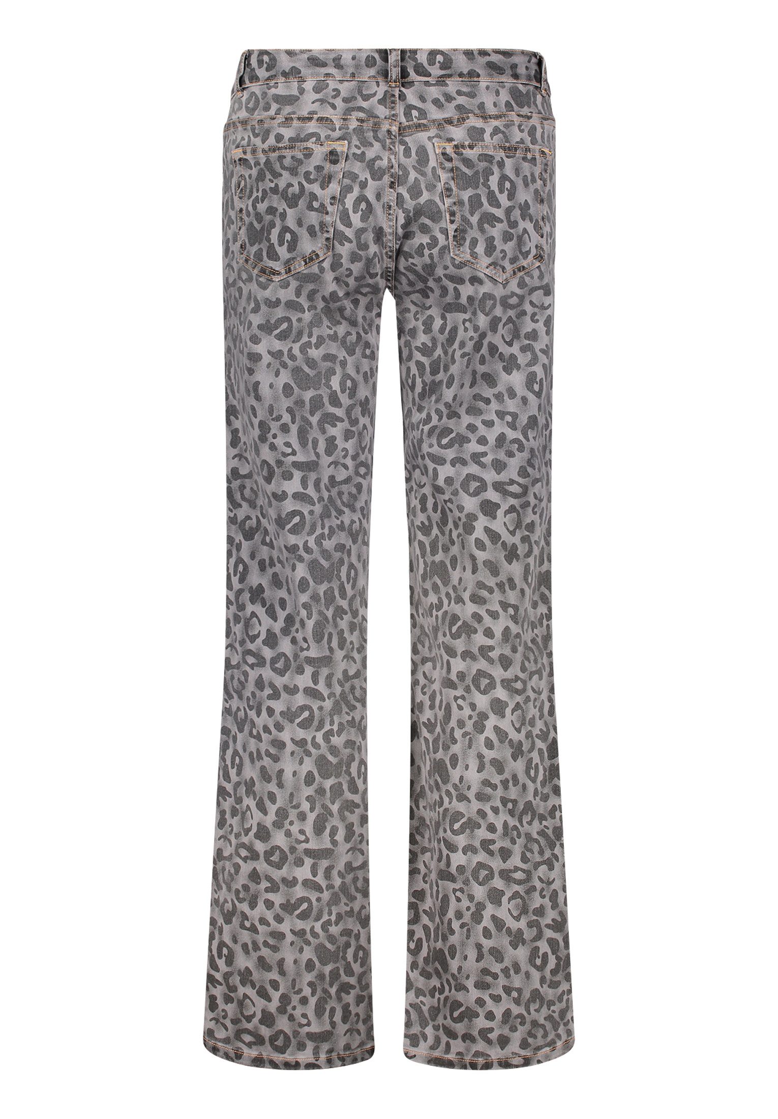 Cartoon Stretch-Jeans Damen mit Muster