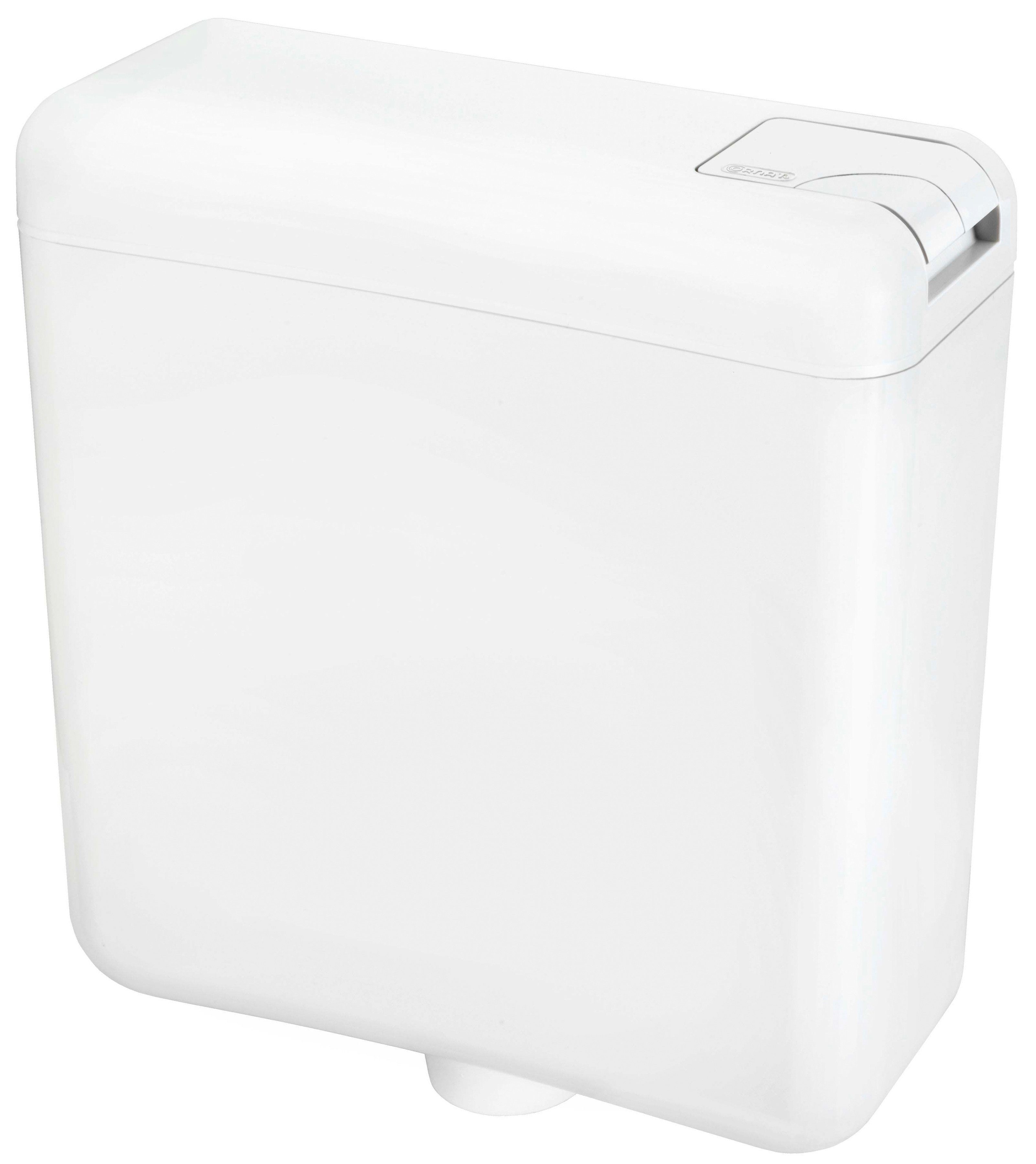 CORNAT Spülkasten weiß, 3-seitige Anschlussmöglichkeit