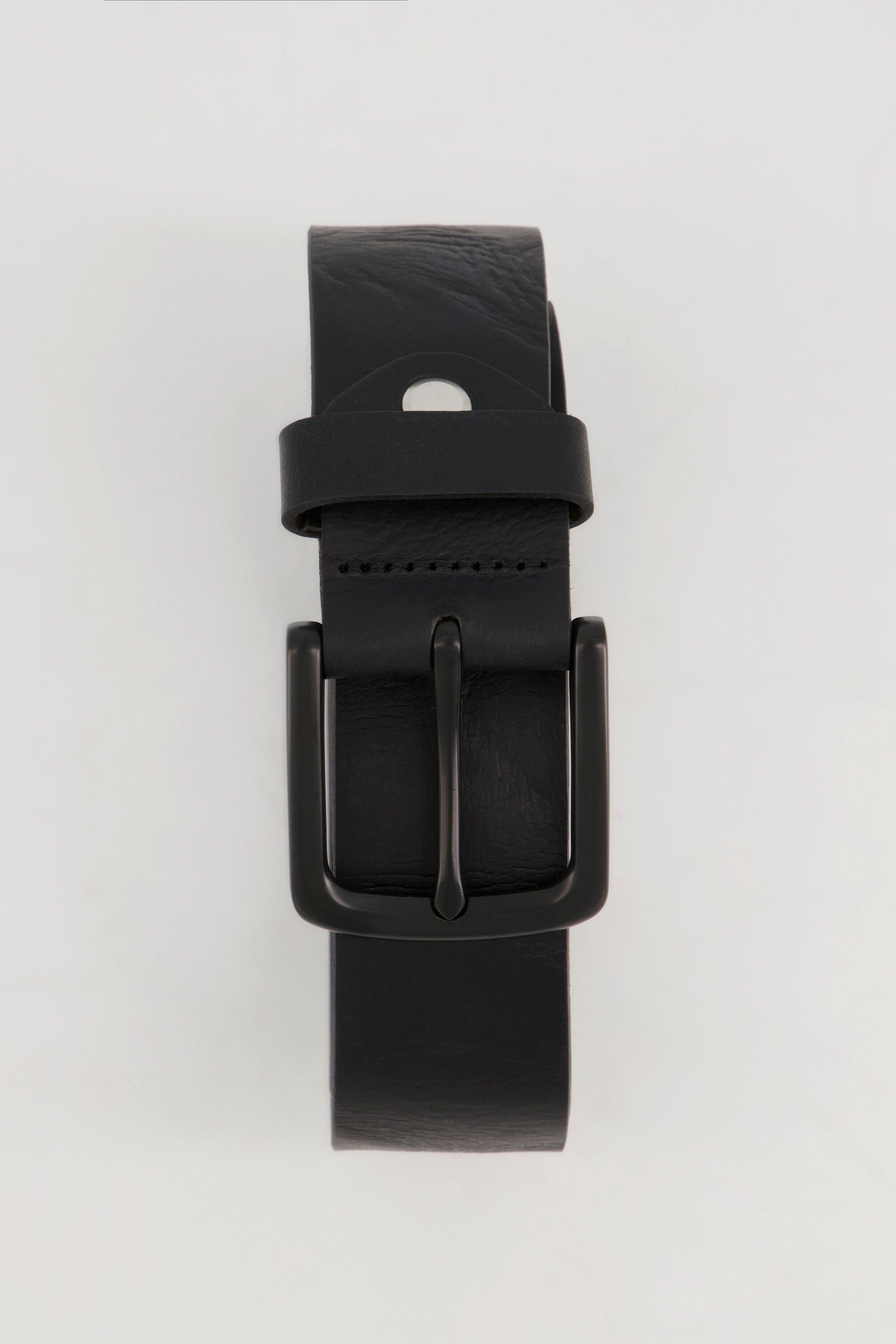 Hüftgürtel 4cm JP1880 breit schwarz Metall-Schließe Leder-Gürtel