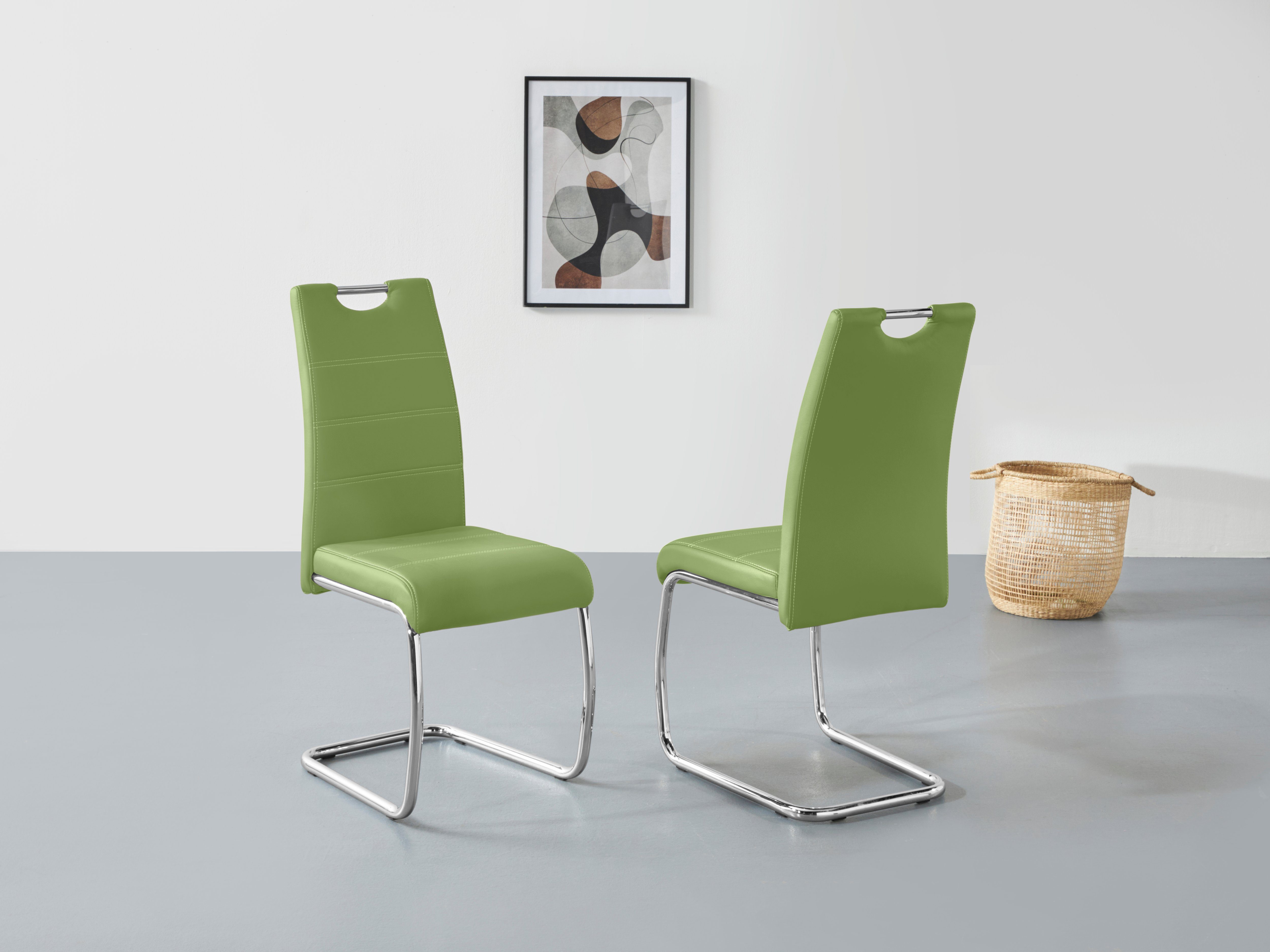 HELA Freischwinger Flora, Esszimmerstühle (Set, 1 St), Schwingstuhl Set: 1, günstig online kaufen