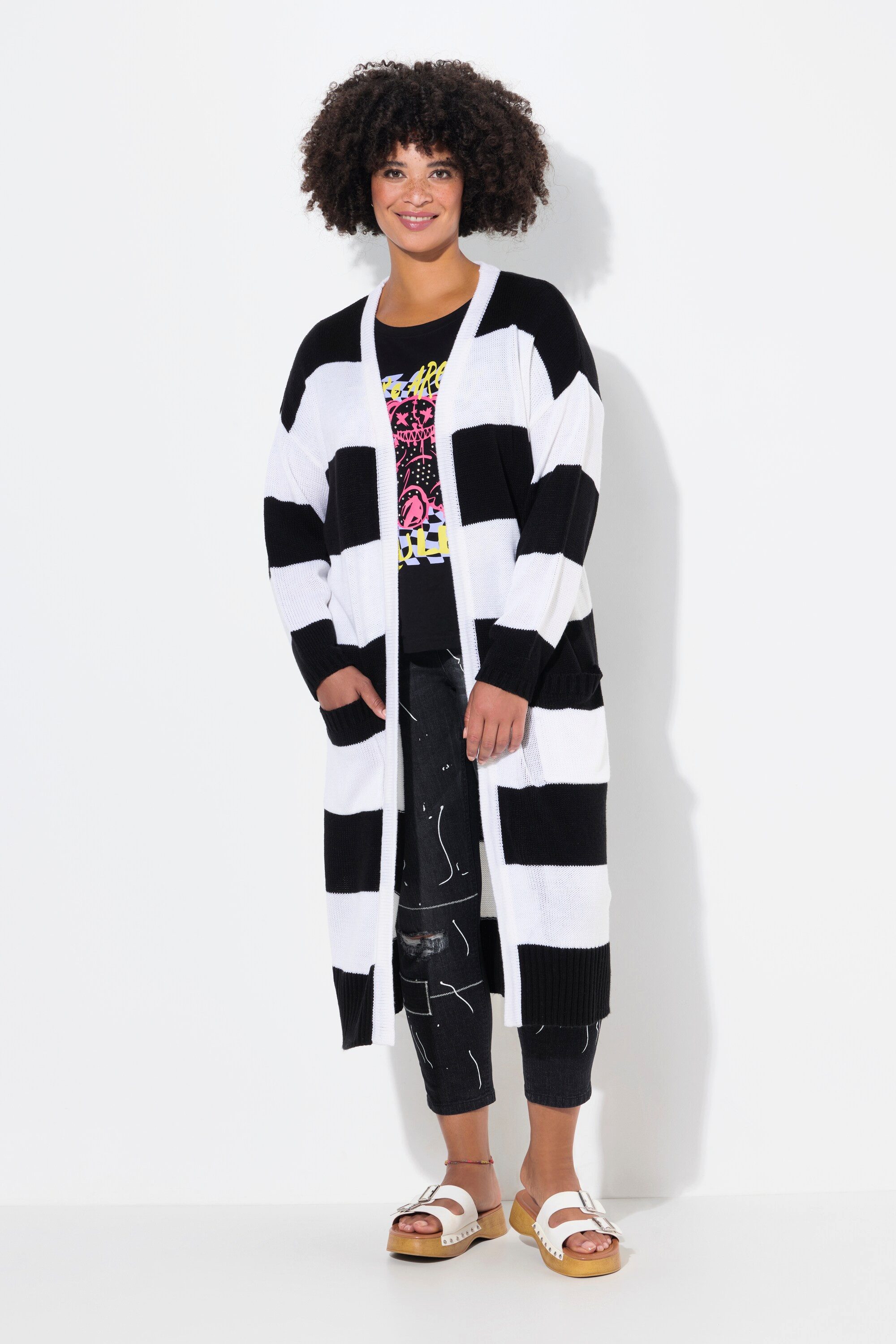 Angel of Style Strickjacke Long-Strickjacke Straight günstig online kaufen