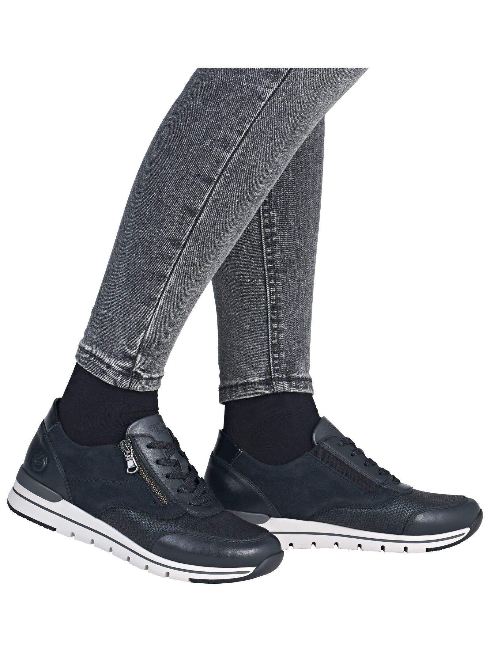 Remonte Remonte Sneaker Veloursleder Schnürschuh