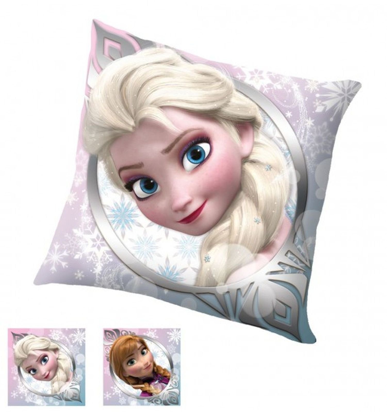 Kids Euroswan Декоративні подушки Disney Подушки Декоративні подушки Frozen Eiskönigin Anna&Elsa Motiv ca.40x40cm