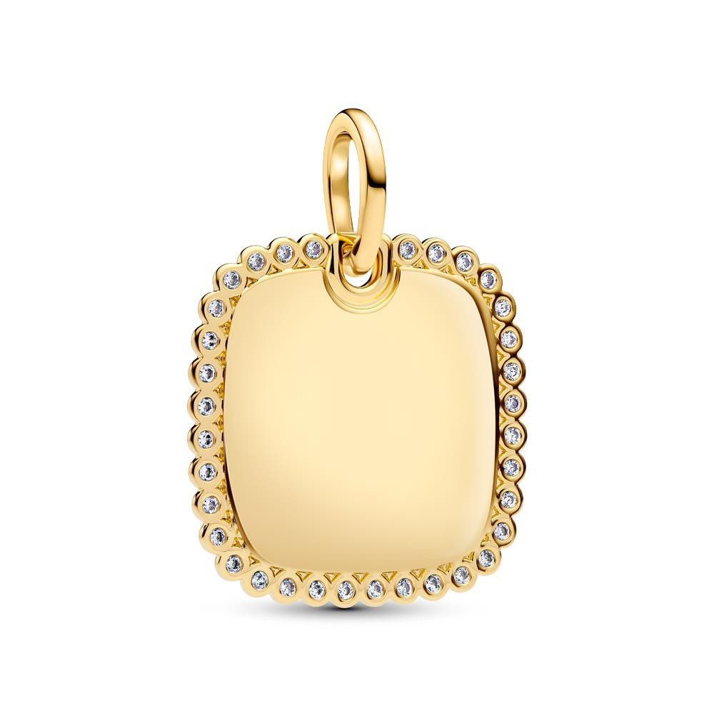 Pandora Кулоны PANDORA Anhänger für Damen mit Zirkonia, vergoldet