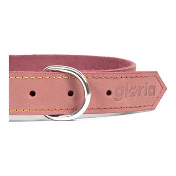 Gloria Hundeleine Gloria Hundehalsband Oasis Rosa 45 x 1,8 cm, Leder