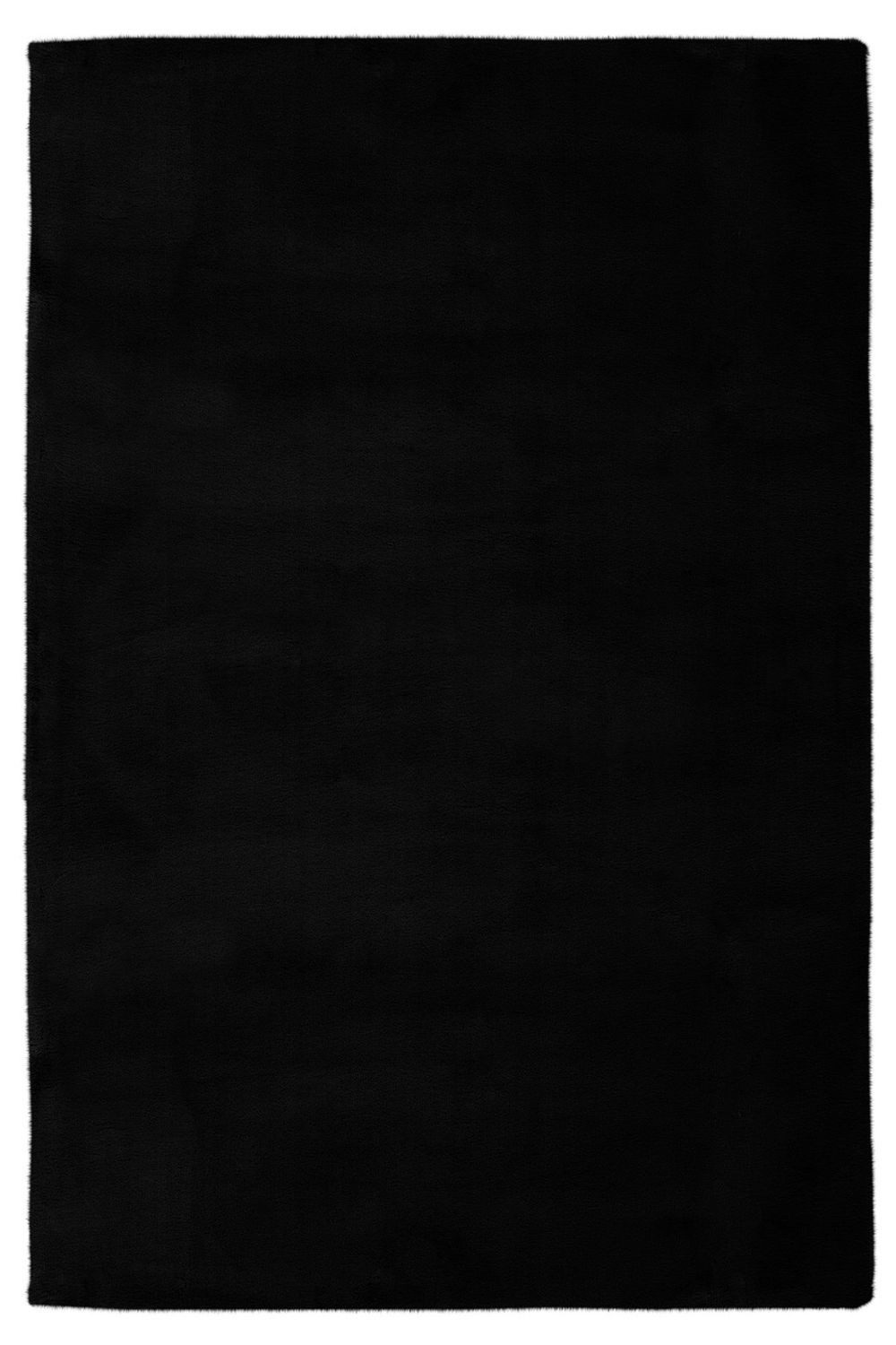 Teppich Boss Teppich Kurzflor Teppich Charlotte 545 - Schwarz, rechteckig, Höhe: 22 mm