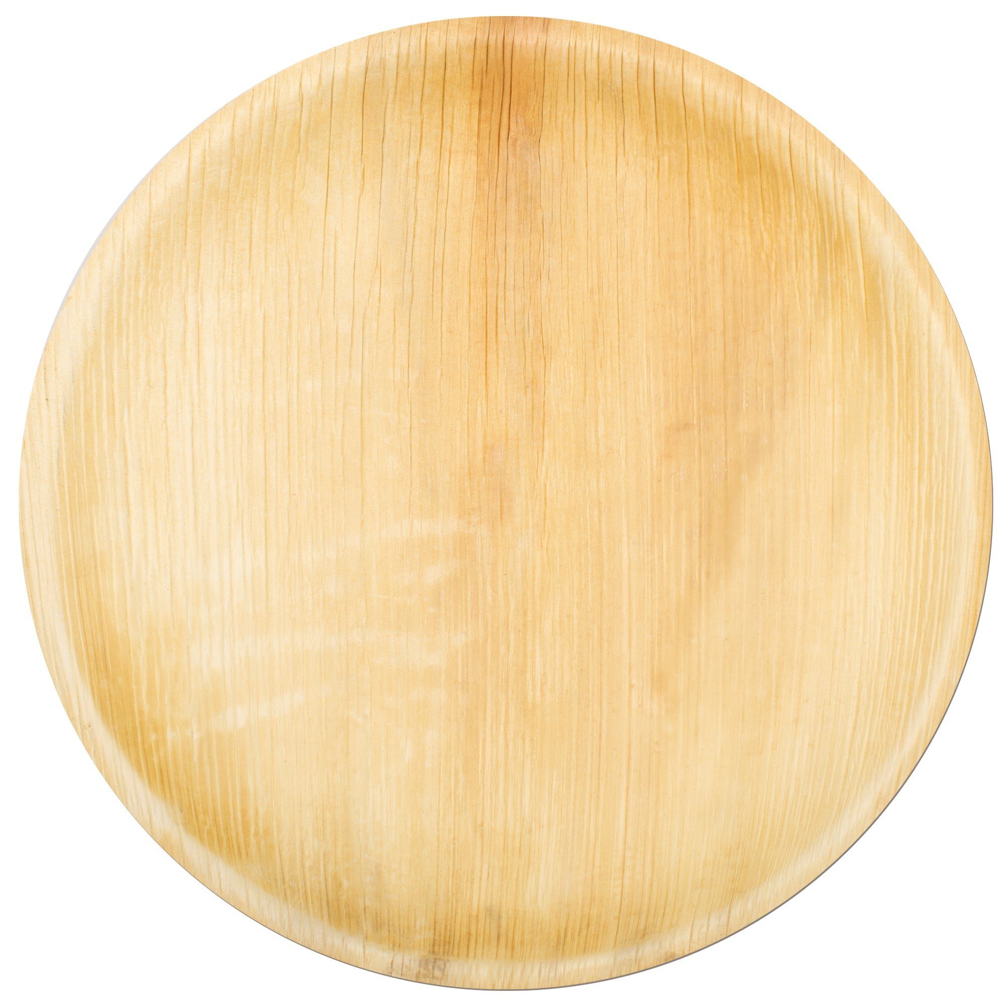 Einwegteller Palmblatt Teller Pizza rund 30 cm