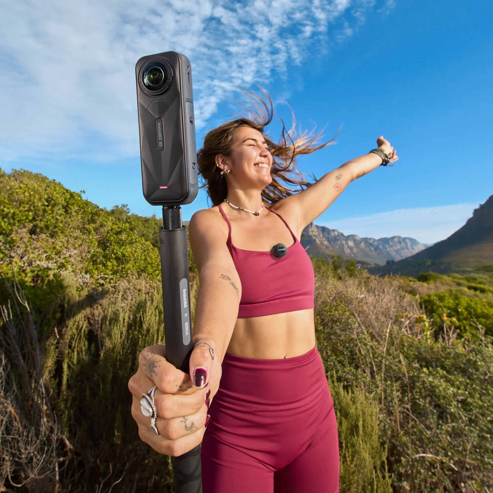 Insta360 Mic Air Transmitter Outdoor-Kamera (Bluetooth)
