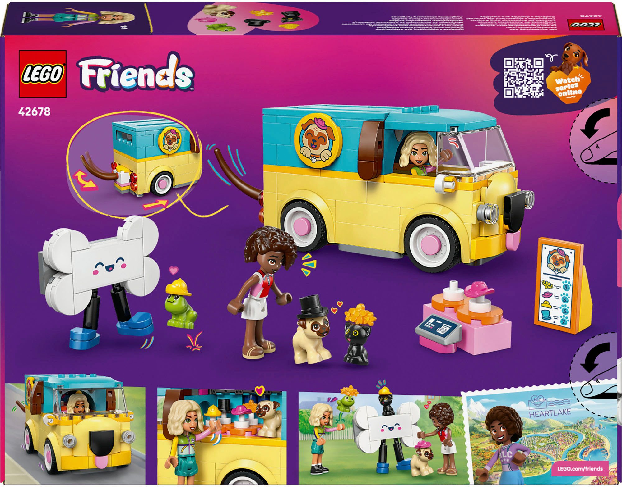 LEGO® Haustierzubehör-Van (42678), LEGO Friends Konstruktionsspielsteine, ( günstig online kaufen