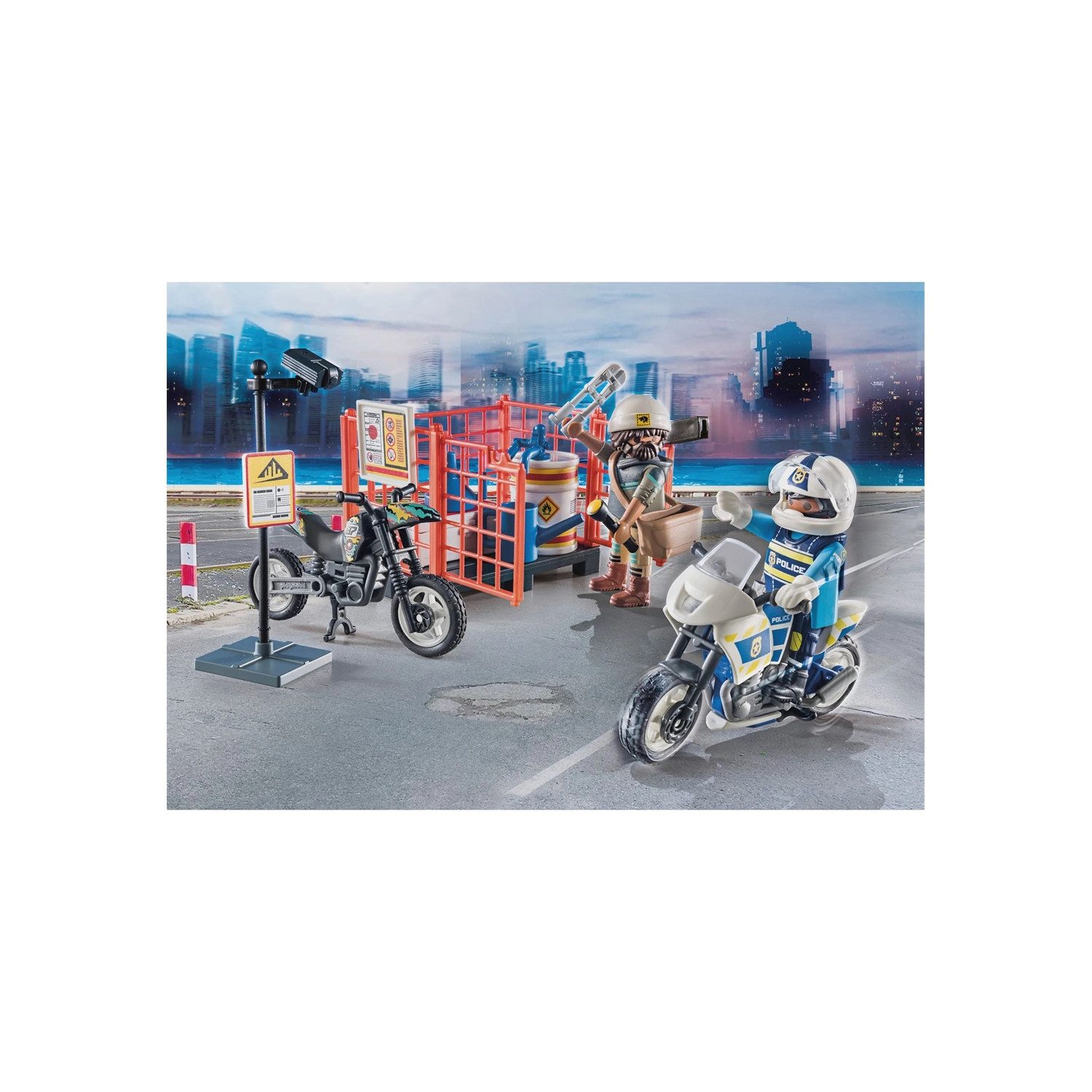 Playmobil® 71381 Starter Pack Polizei Konstruktions-Spielset günstig online kaufen