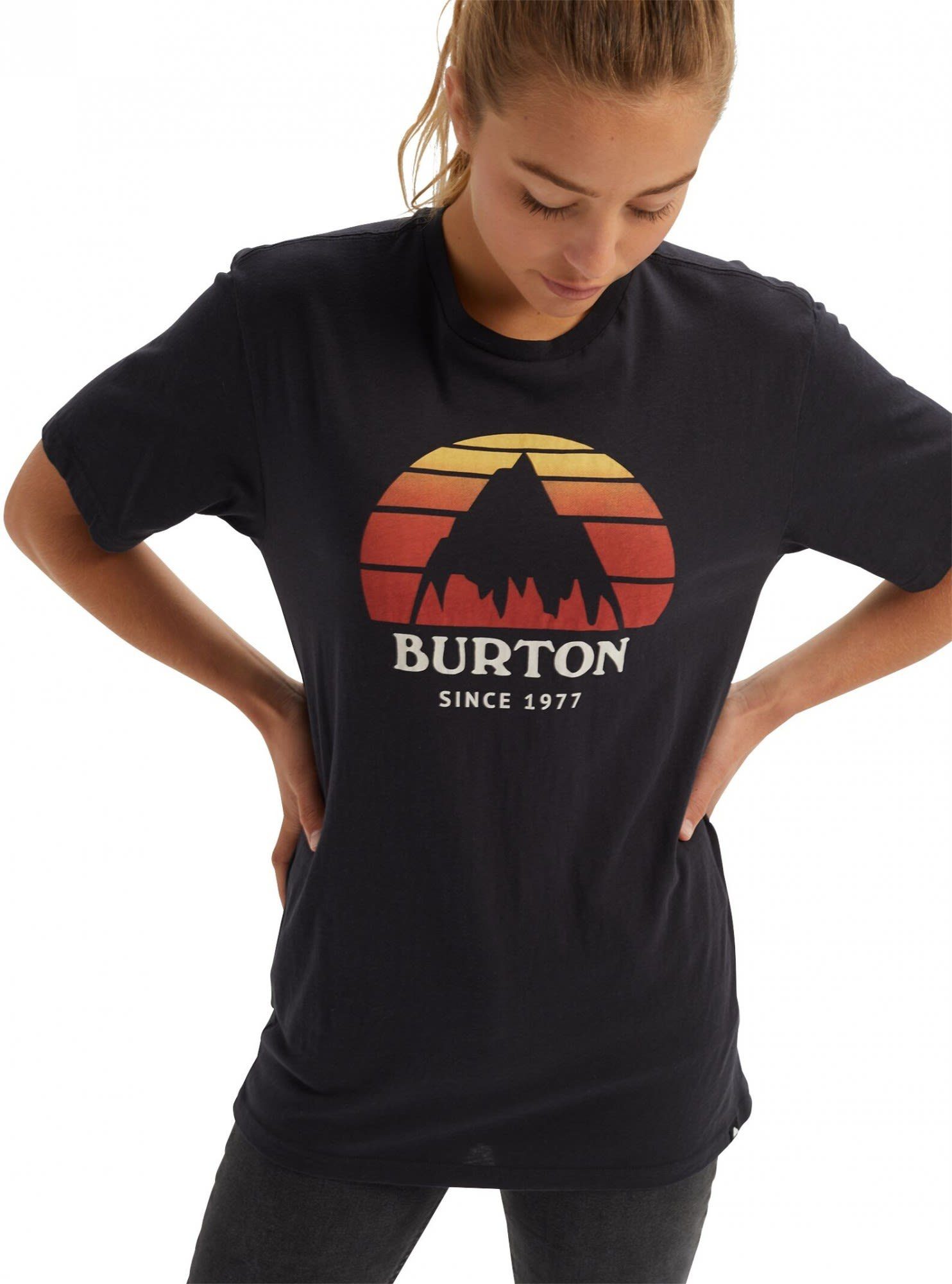 Burton T-Shirt Burton True Tee Underhill Shortsleeve Kurzarm-Shirt Black