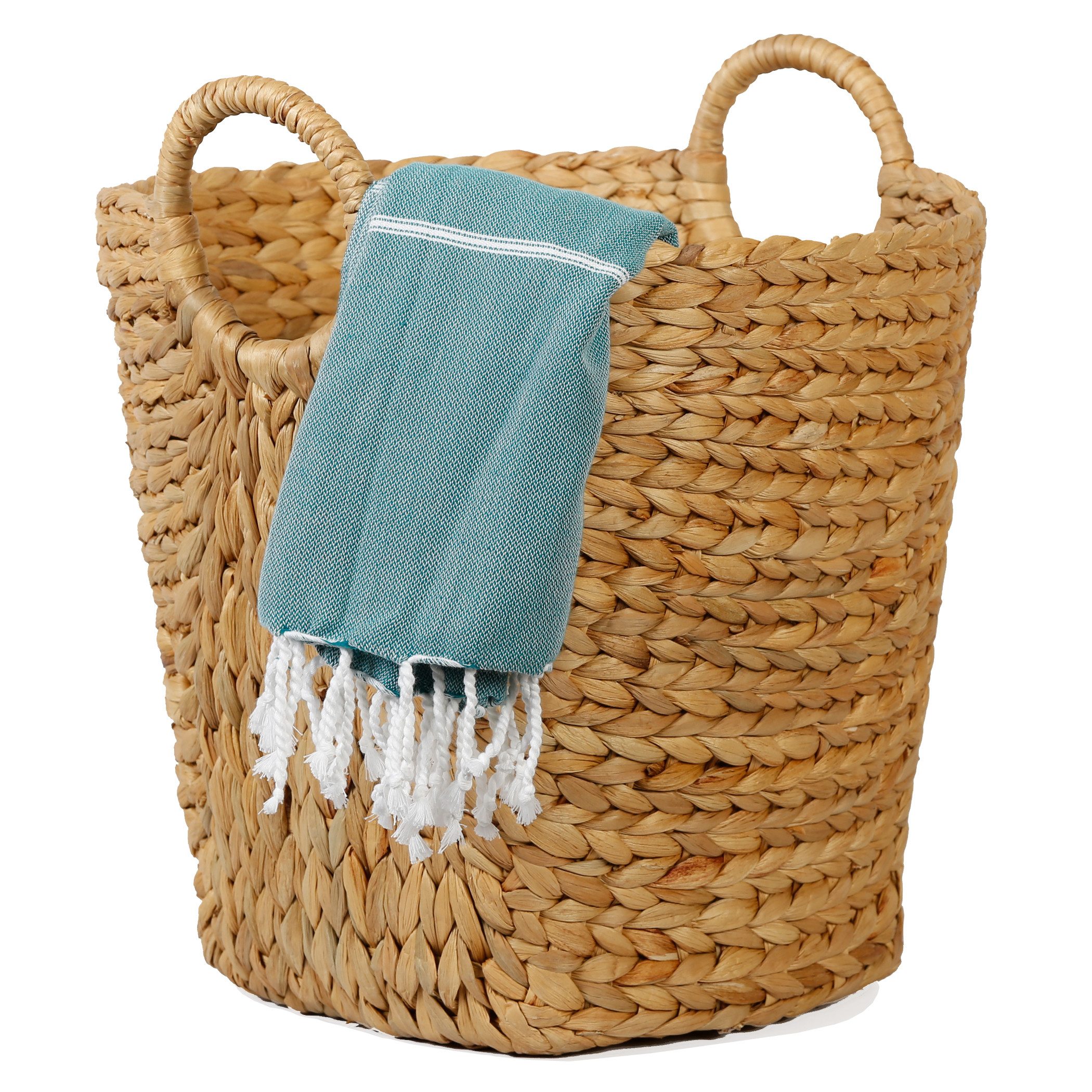 Casa Moro Aufbewahrungskorb Flechtkorb mit Henkel Naturkorb aus Seegras gef günstig online kaufen