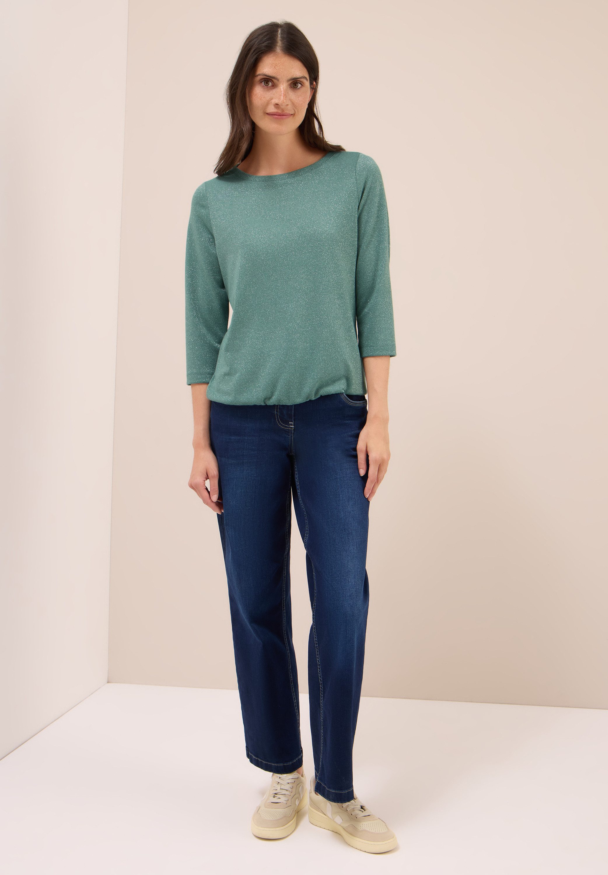 CECIL T-Shirt mit Glitzer-Details