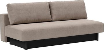INNOVATION LIVING ™ 3-Sitzer Merga Schlafsofa, großem Bettkasten,minimalistischem Design, bedarf wenig Stellfläche