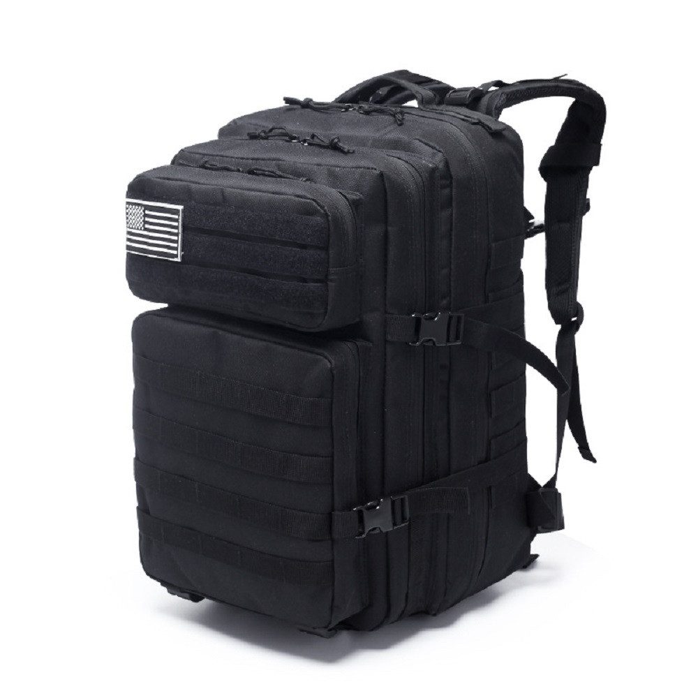 feinlux Wanderrucksack Wanderrucksack, 45L Taktische Rucksack Herren Große Pack (Packung, Outdoor-Sportrucksack), Mehrere Fächer zur Aufbewahrung Spritzwasserabweisendes Material