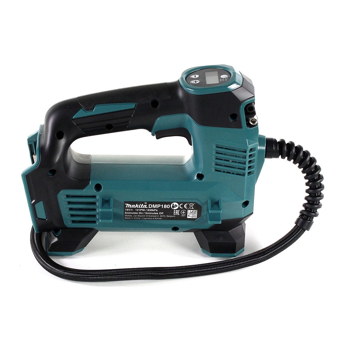 Makita Akku-Handkompressor DMP 180 RM1 Akku Kompressor 18 V 8,3 bar + 1x Akku 4,0 Ah + Ladegerät