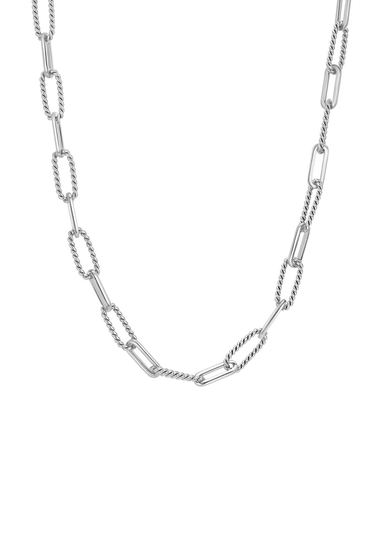 Hey Happiness Gliederkette Twist Chic, Ovale Glieder Kette, Gedrehte Damen günstig online kaufen