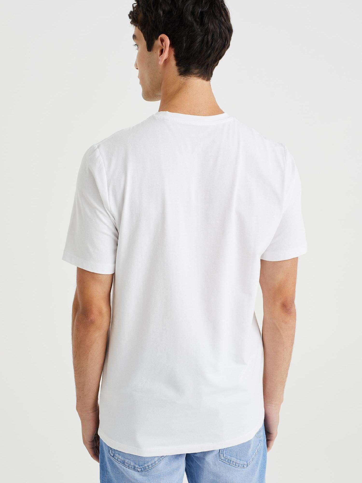 T-Shirt Fashion WE Weiß (1-tlg)