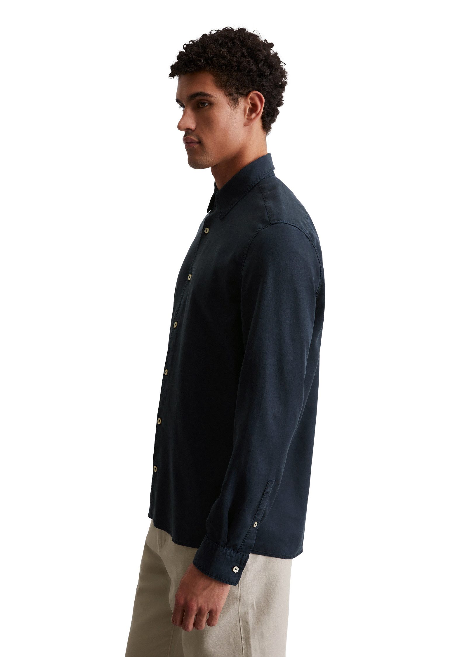 Marc O'Polo Langarmhemd aus softem TENCEL™ günstig online kaufen