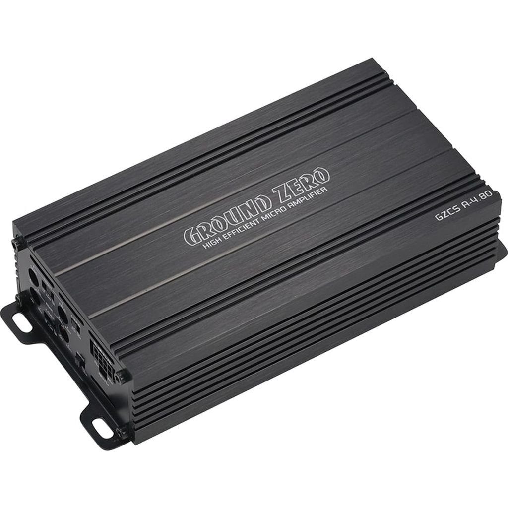 Ground Zero GZCS A-4.80 4-Kanal Mikro-Verstärker Verstärker