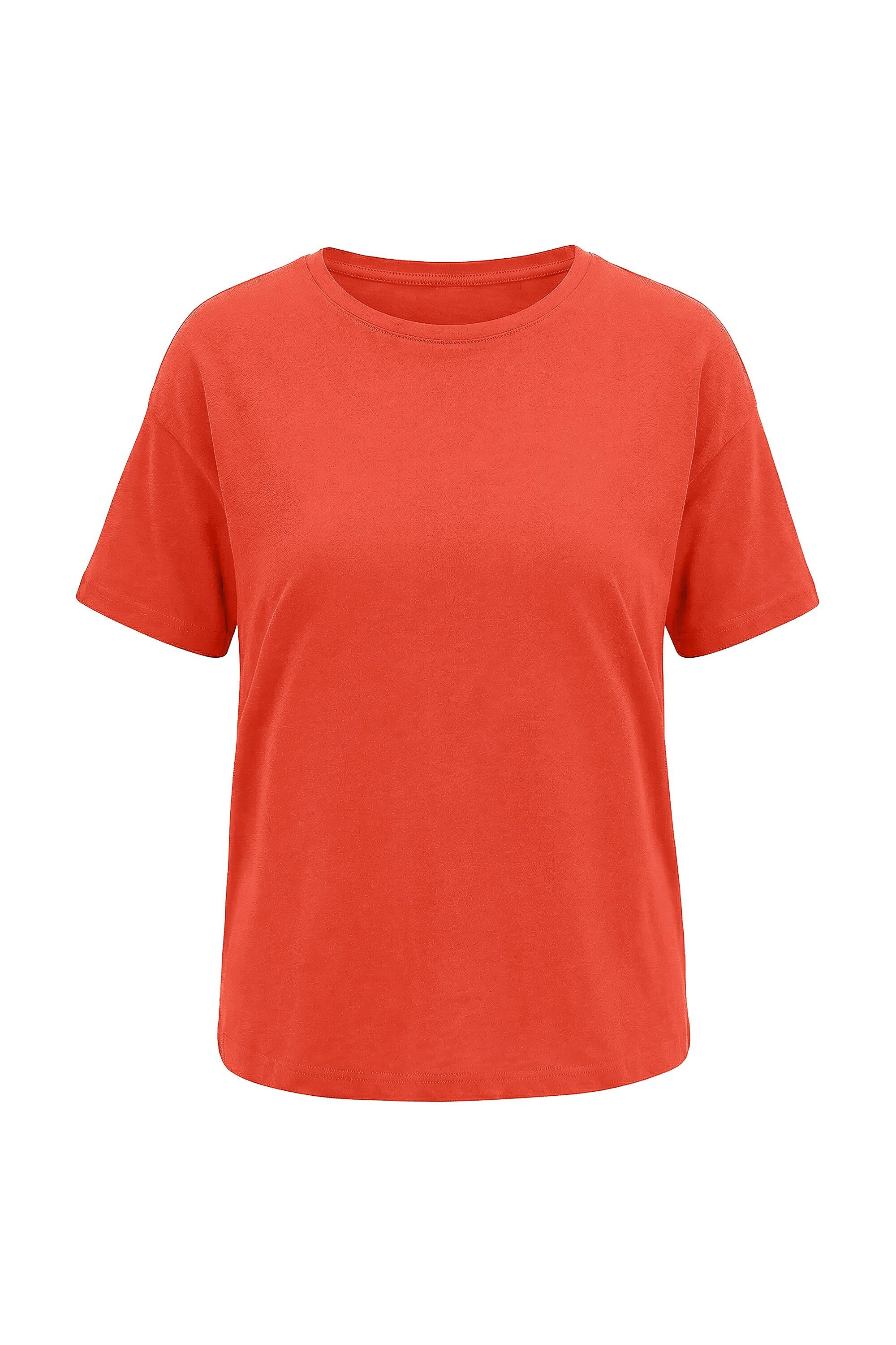 Studio Untold T-Shirt Basic-Shirt Relaxed Shape überschnittene Schultern