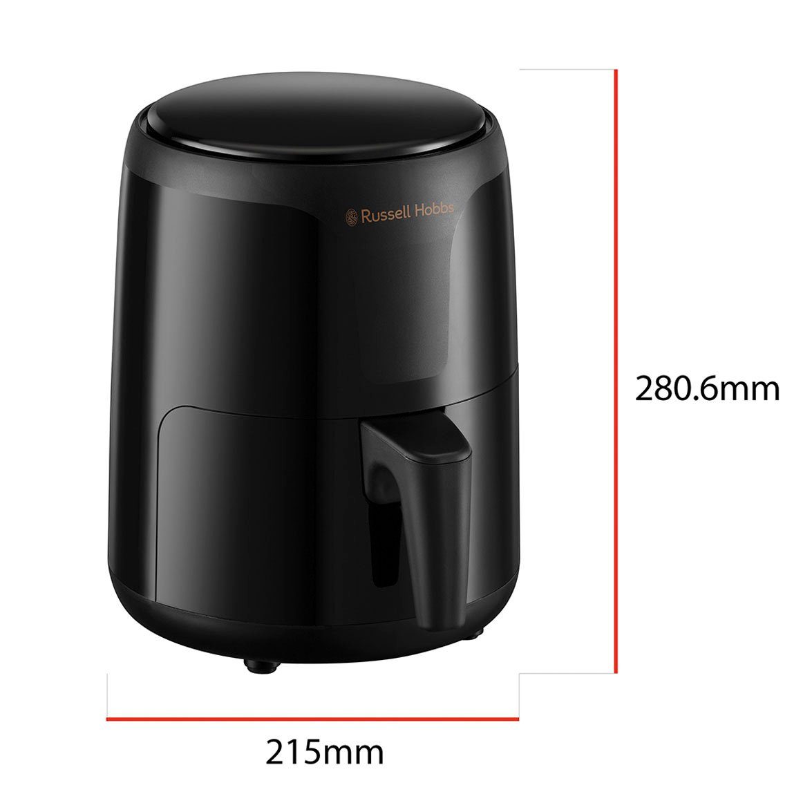 RUSSELL HOBBS Heißluftfritteuse SatisFry Air 26500-56, 1100 W, 1,8 l, Airfryer – wenig oder kein Öl erforderlich, 7 Funktionen
