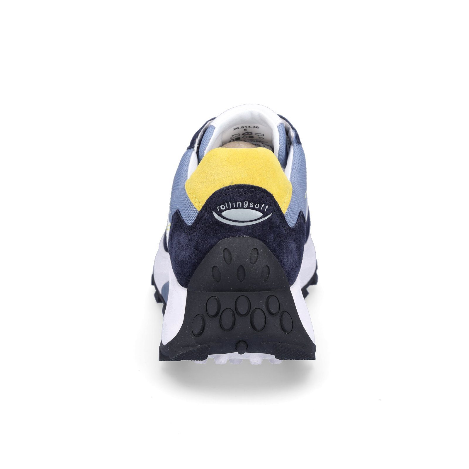 Gabor Rollingsoft (marine/azur/white/yellow Gabor 36) Sneaker Gabor Mehrfarbig Sneaker / blau Damen