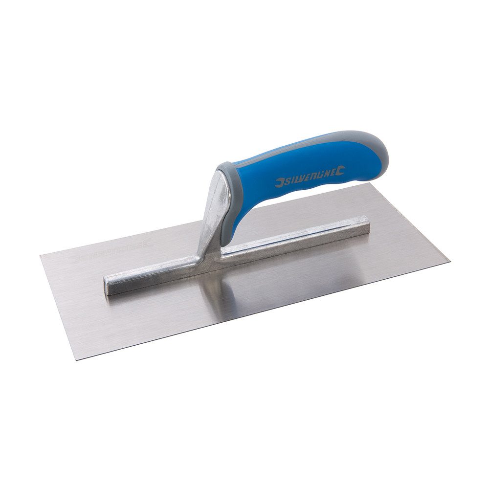 Maurerkelle Glättekelle mit Weichgriff 280 x 120 mm