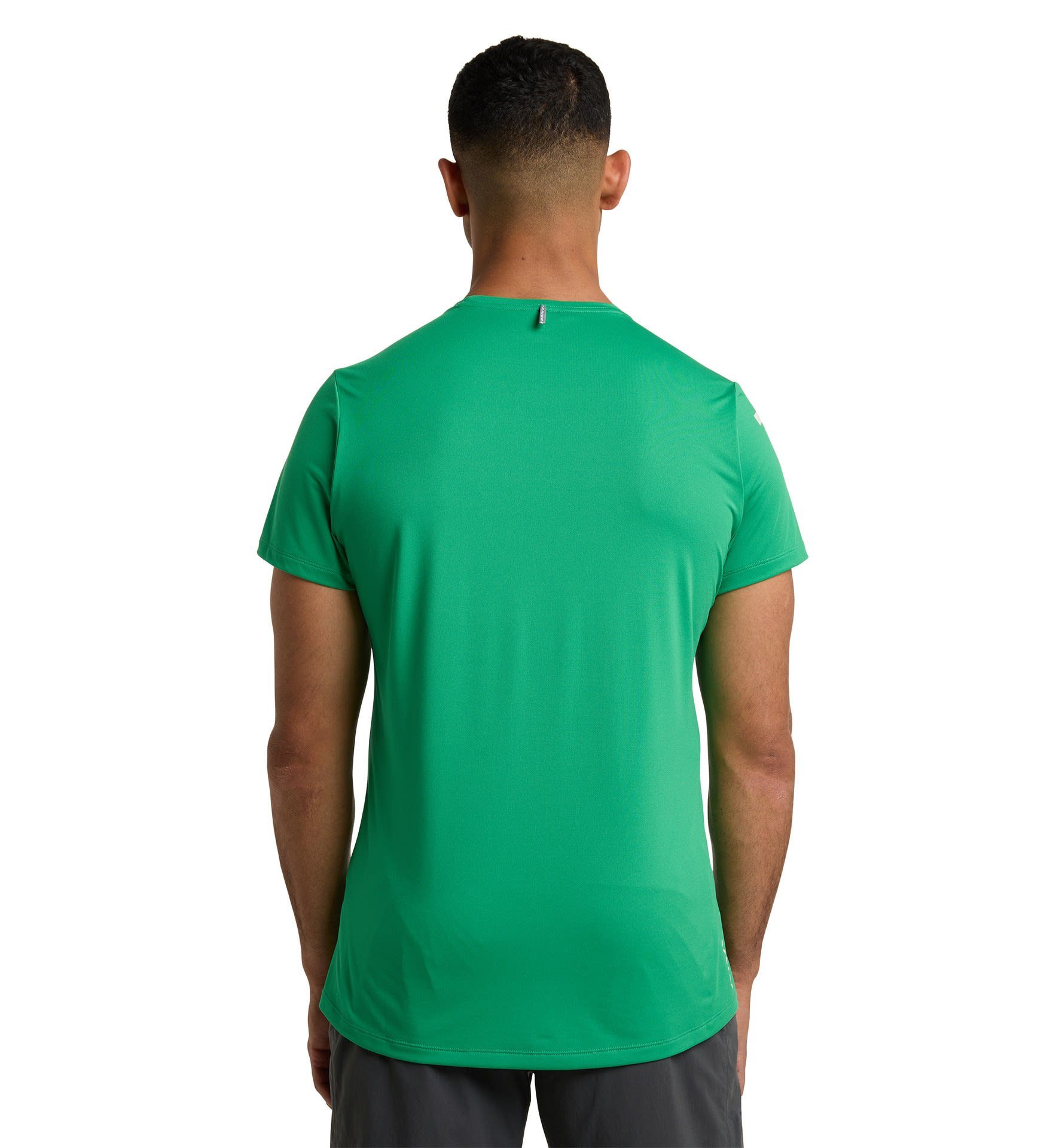 Kurzarm-Shirt T-Shirt L.i.m Haglöfs Haglöfs M Green Jelly Tech Herren Tee