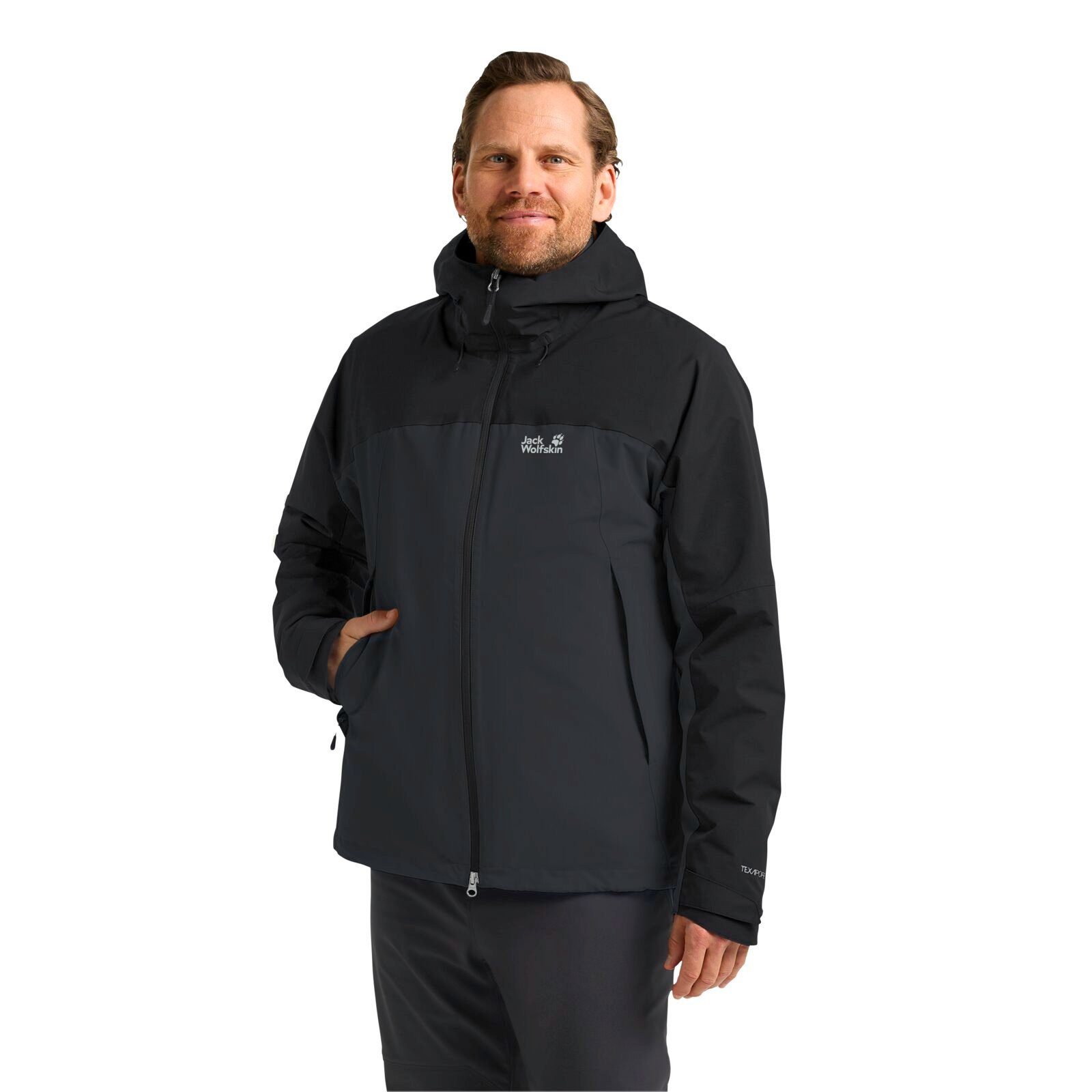 Jack Wolfskin Funktionsjacke Übergangs-Wanderjacke Wild Places 3in1 (wasser günstig online kaufen