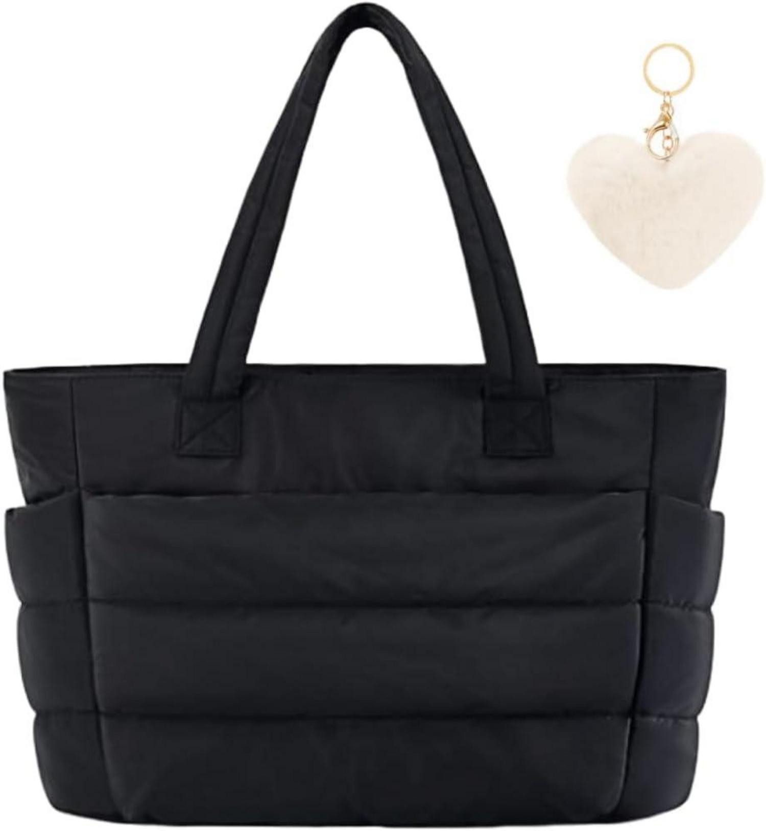 LuxusKollektion Schultertasche Große Puffer Schultertasche Damen günstig online kaufen