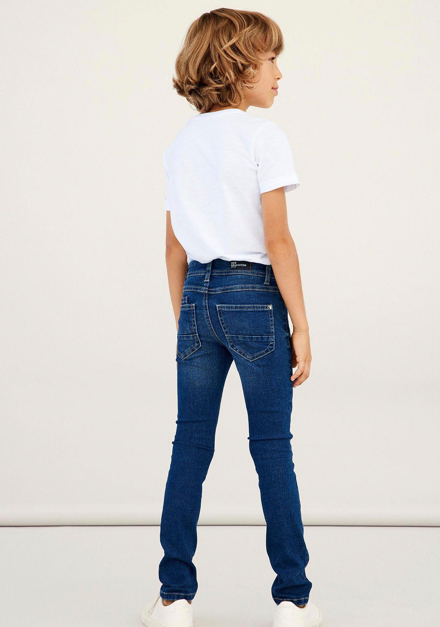 NKMTHEO It PANT 3618 DNMTAUL Stretch-Jeans Name