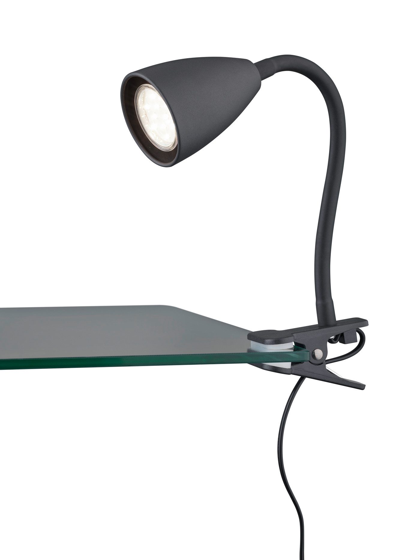 TRIO Leuchten Klemmleuchte WANDA Leselampe mit Klemmhalterung exkl. 1xGU10 günstig online kaufen