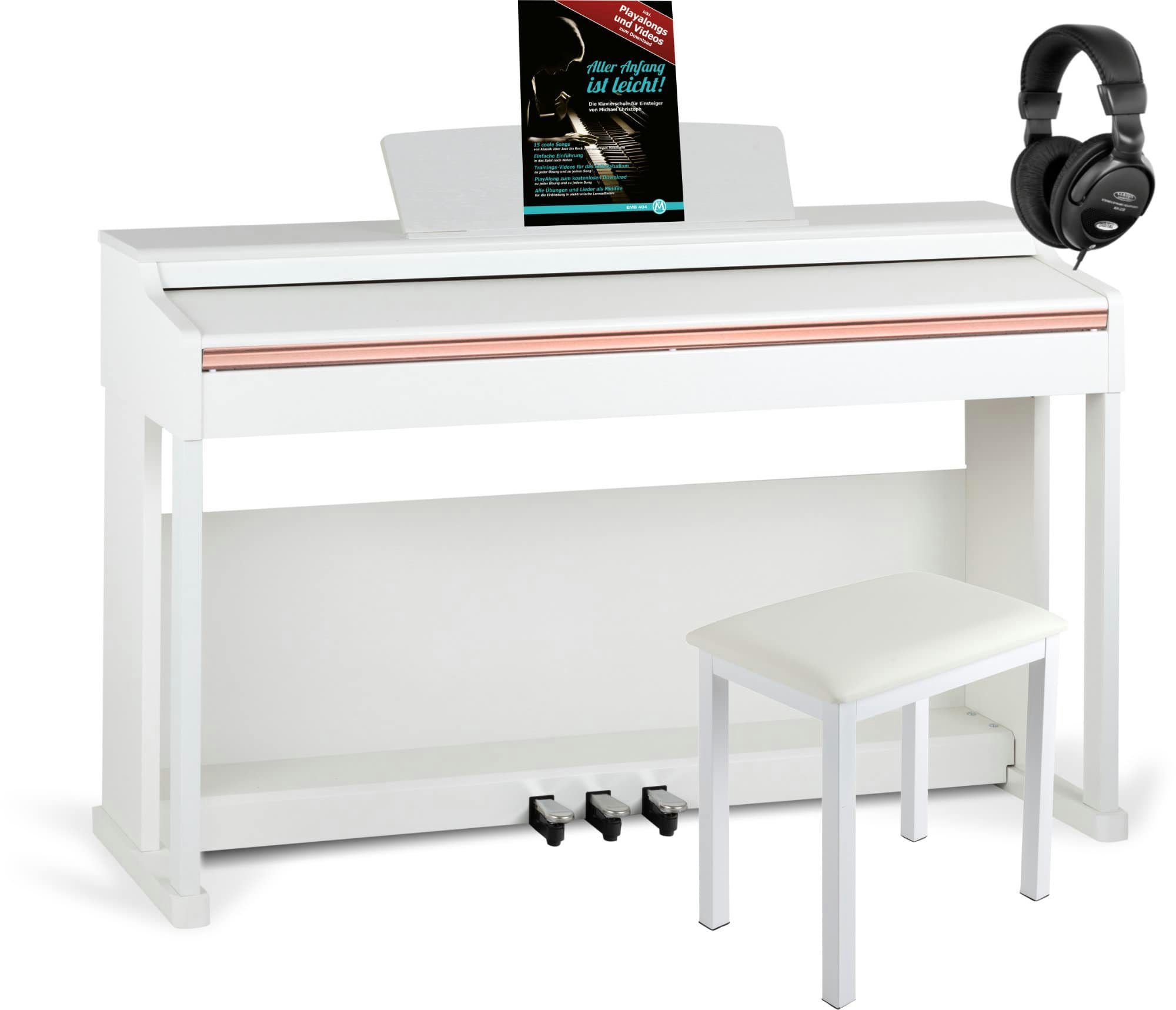 Digitalpiano DP-19 E-Piano Set - Einsteigerpiano - Zahlreiche Funktionen