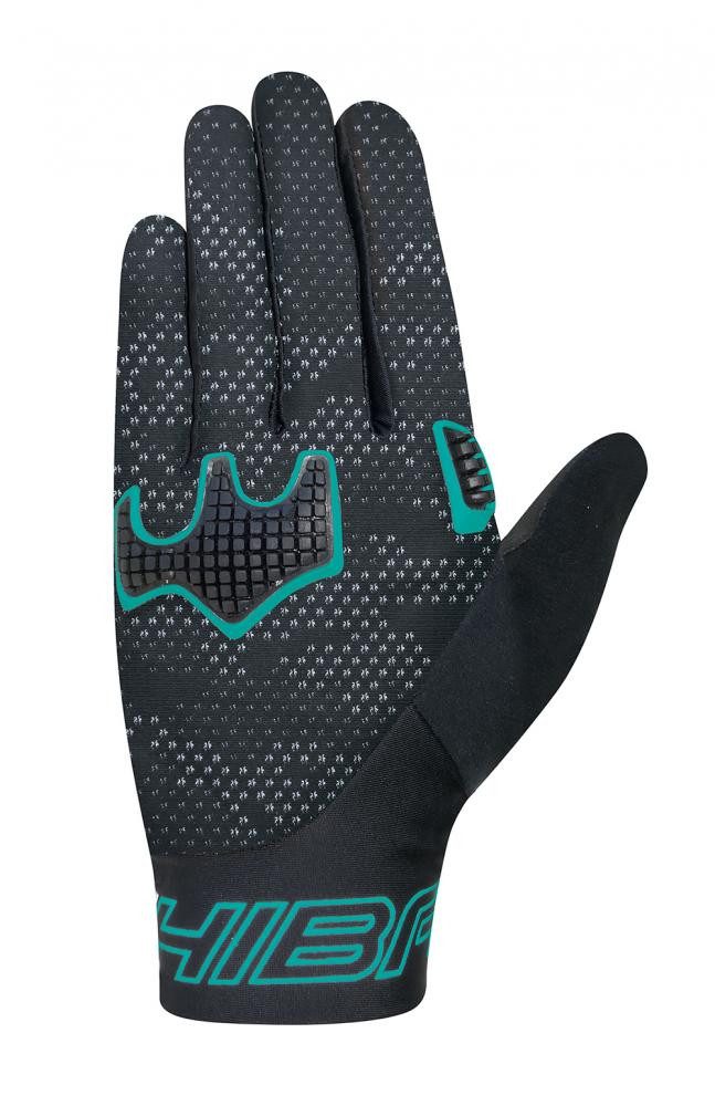 Fahrradhandschuhe CHIBA Infinity - Radhandschuhe schwarz/petrol, leicht & atmungsaktiv