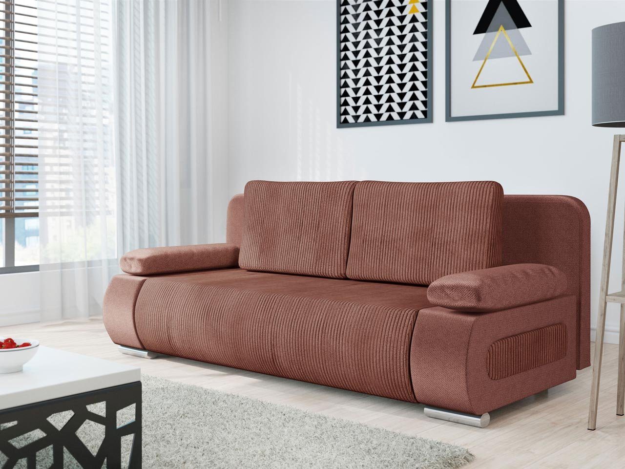 MIRJAN24 Schlafsofa Emma Cord, mit Schlaffunktion günstig online kaufen