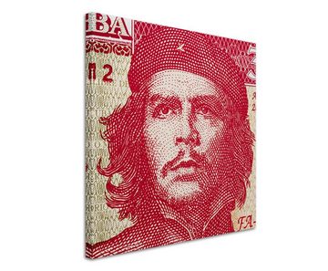 Sinus Art Leinwandbild Ernesto Che Guevara Portrait auf kubanischem Geldschein auf Leinwand
