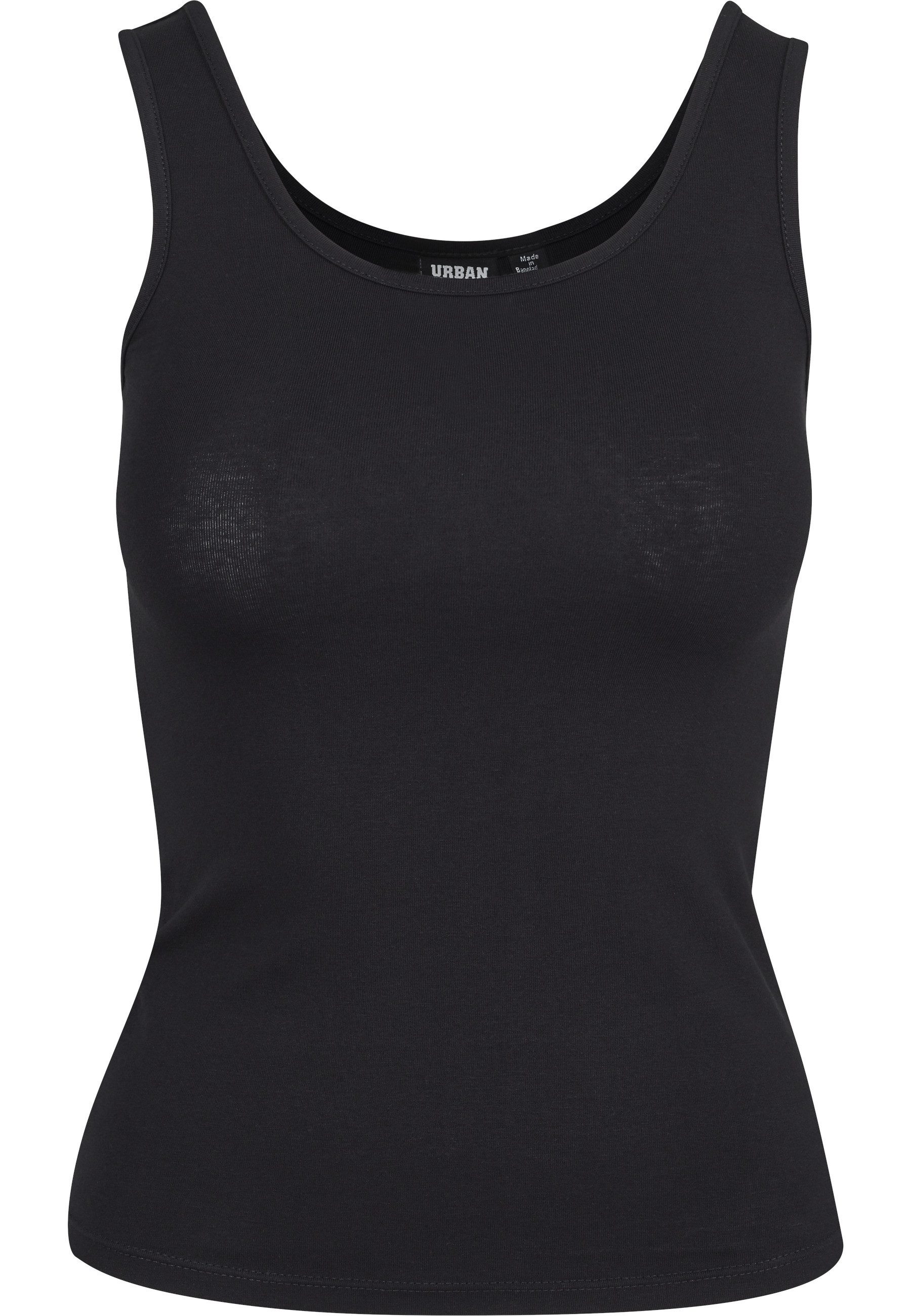 Muskelshirt Urban Classics Damen Ladies 2-Pack Basic Stretch Top