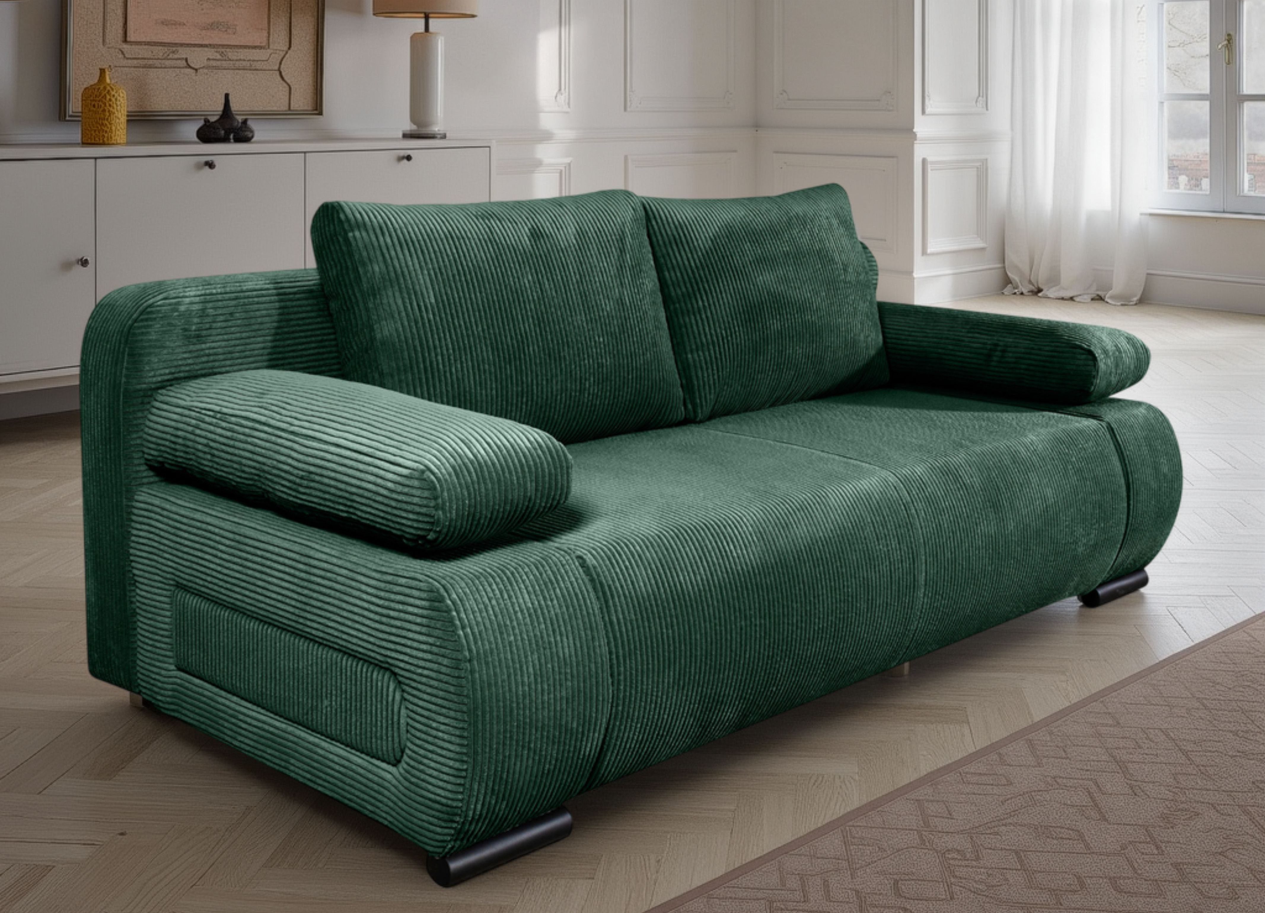 COLLECTION AB Schlafsofa Moritz B: 200 cm, Liegefl. 142x200 cm, Gästebettfunktion, frei stellbar, Wohnkomfort