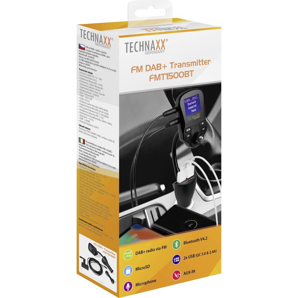 Technaxx Technaxx FMT1500 DAB+ Empfänger Digitalradio (DAB)