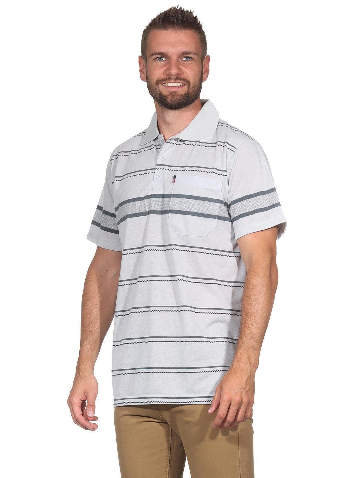 EloModa Poloshirt Herren Poloshirt Sommer Polo-Hemd Kurzarm, Gr. M L XL XXL (1-tlg)