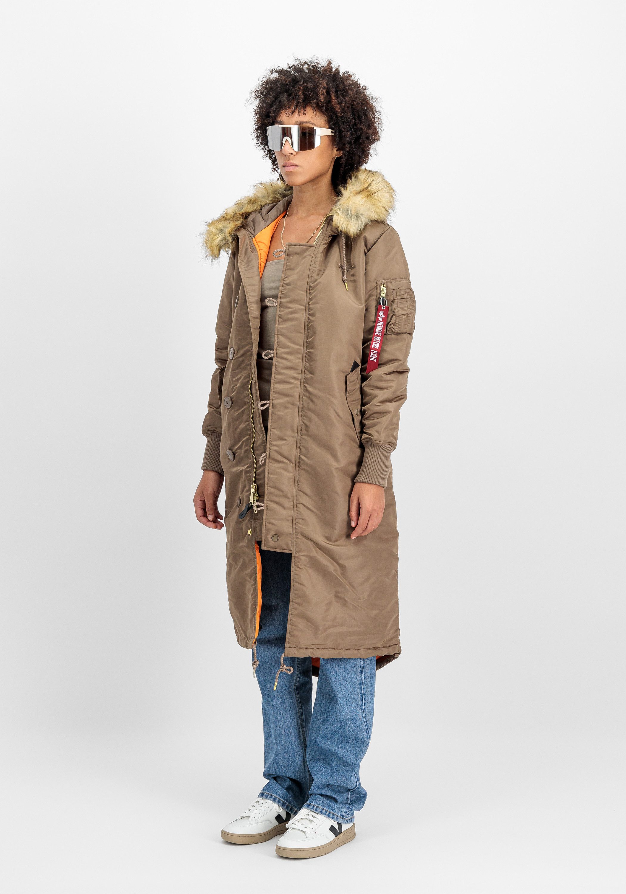 Alpha Industries Winterjacke Long Fishtail W