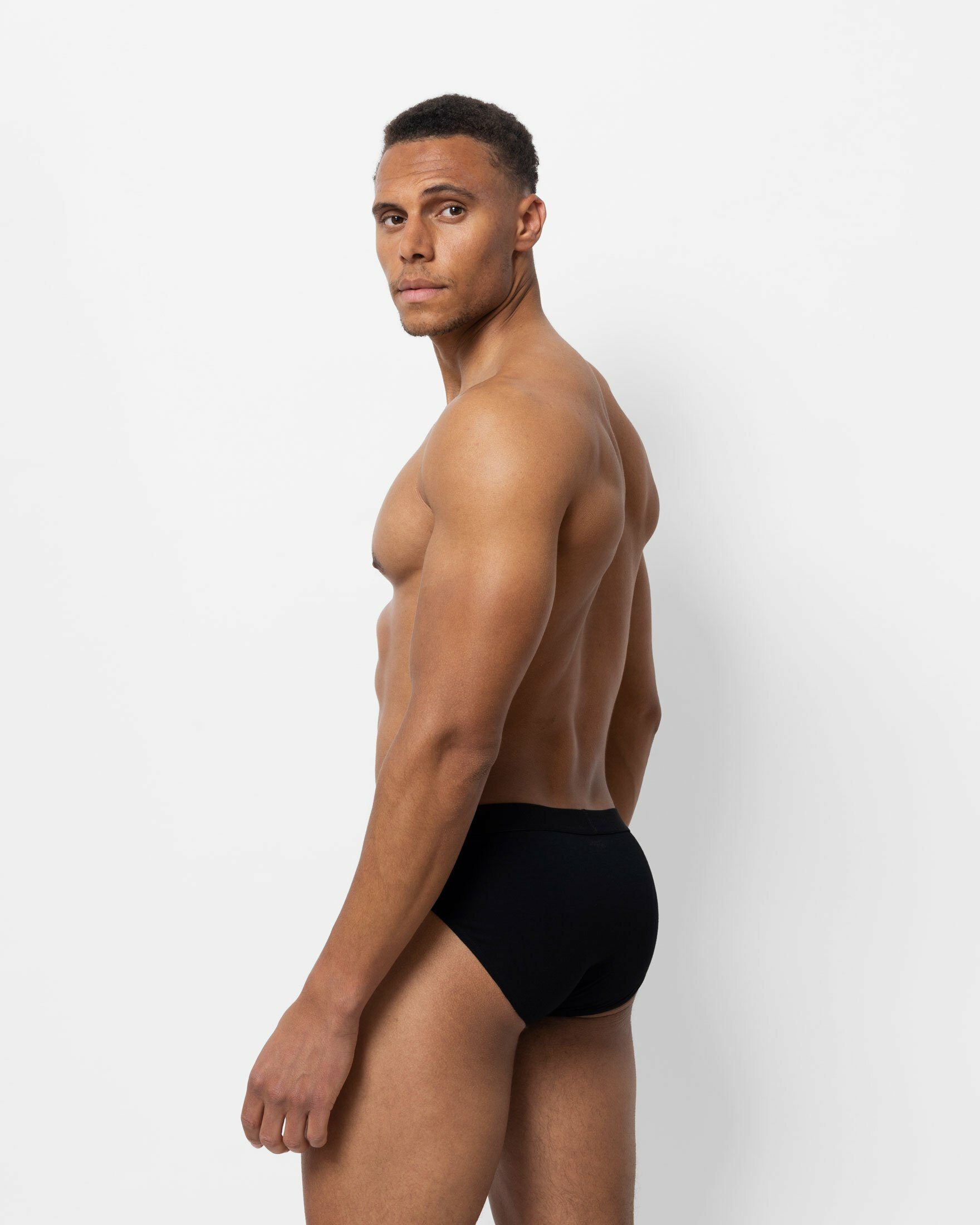 SNOCKS Slip Herrenslips Kurze Enge Männer Unterhosen (6-St) aus Bio-Baumwolle, ohne kratzenden Zettel