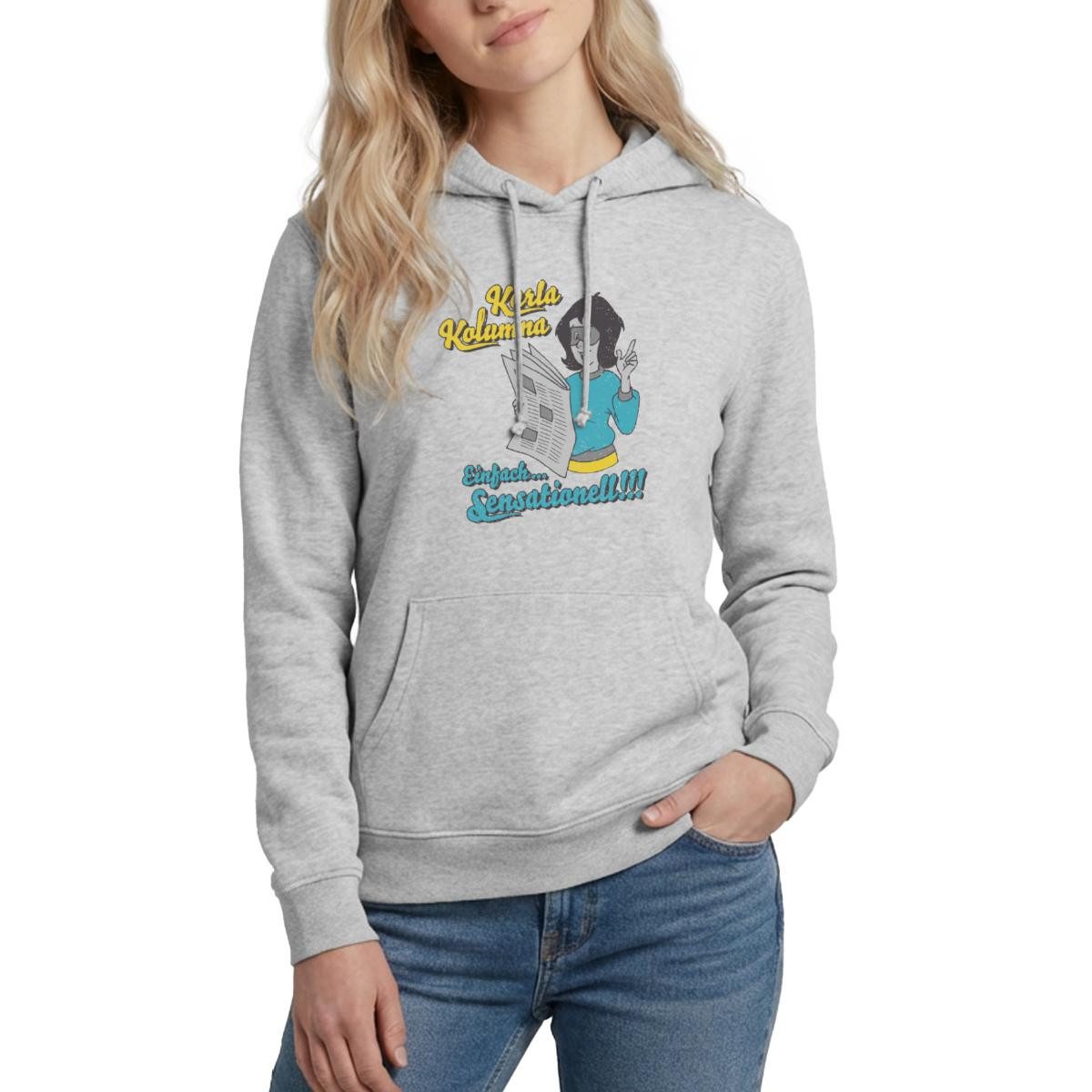 Spreadshirt Hoodie Benjamin Blümchen Karla Kolumna Sensationell Damen Hoodie (1-tlg)