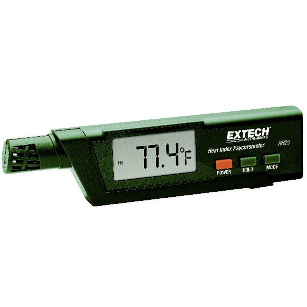 Extech Hygrometer Wärmeindex-Psychrometer RH25, Taupunkt-/Schimmelwarnanzeige