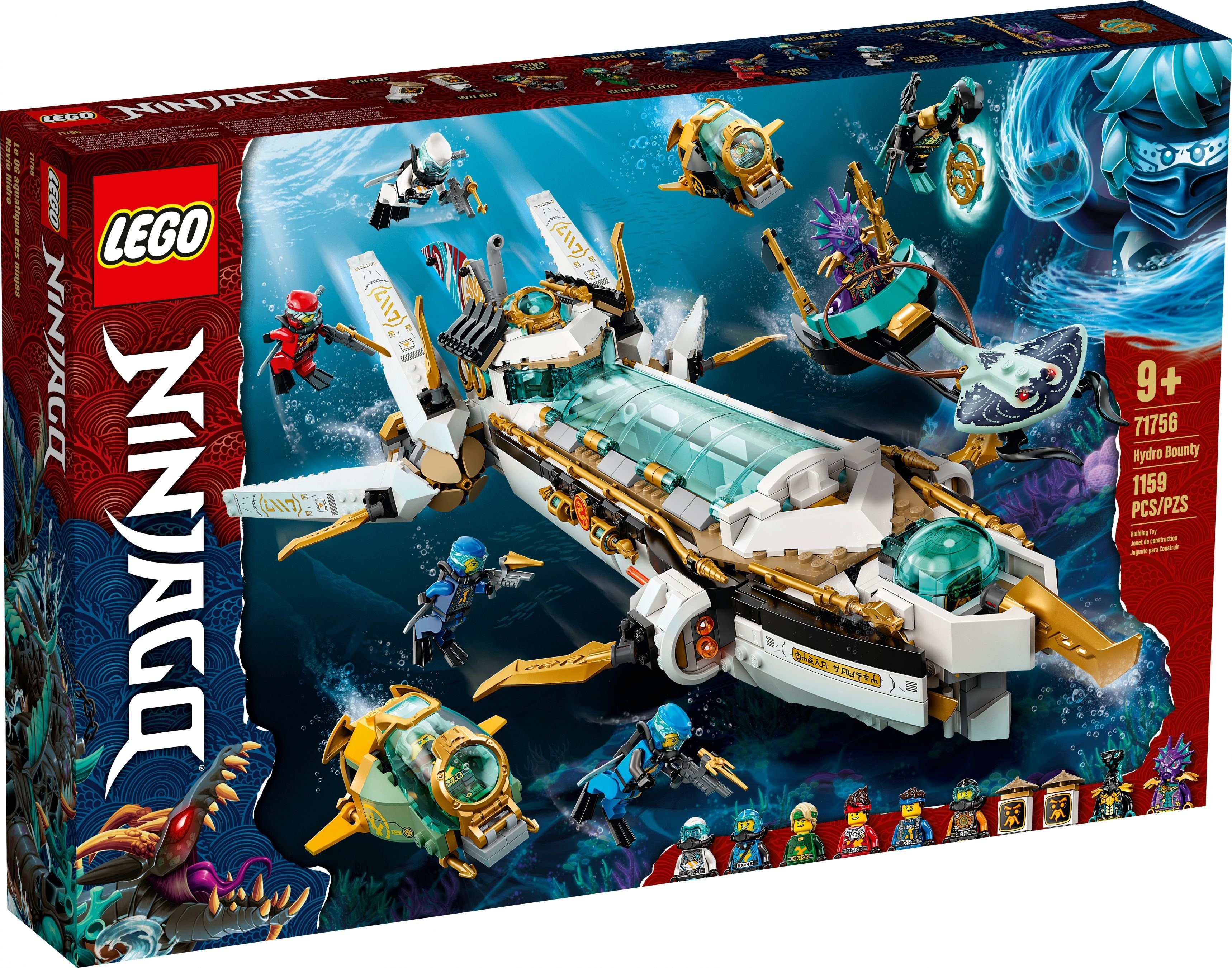 LEGO® LEGO® Ninjago 71756 Wassersegler Konstruktionsspielsteine, günstig online kaufen