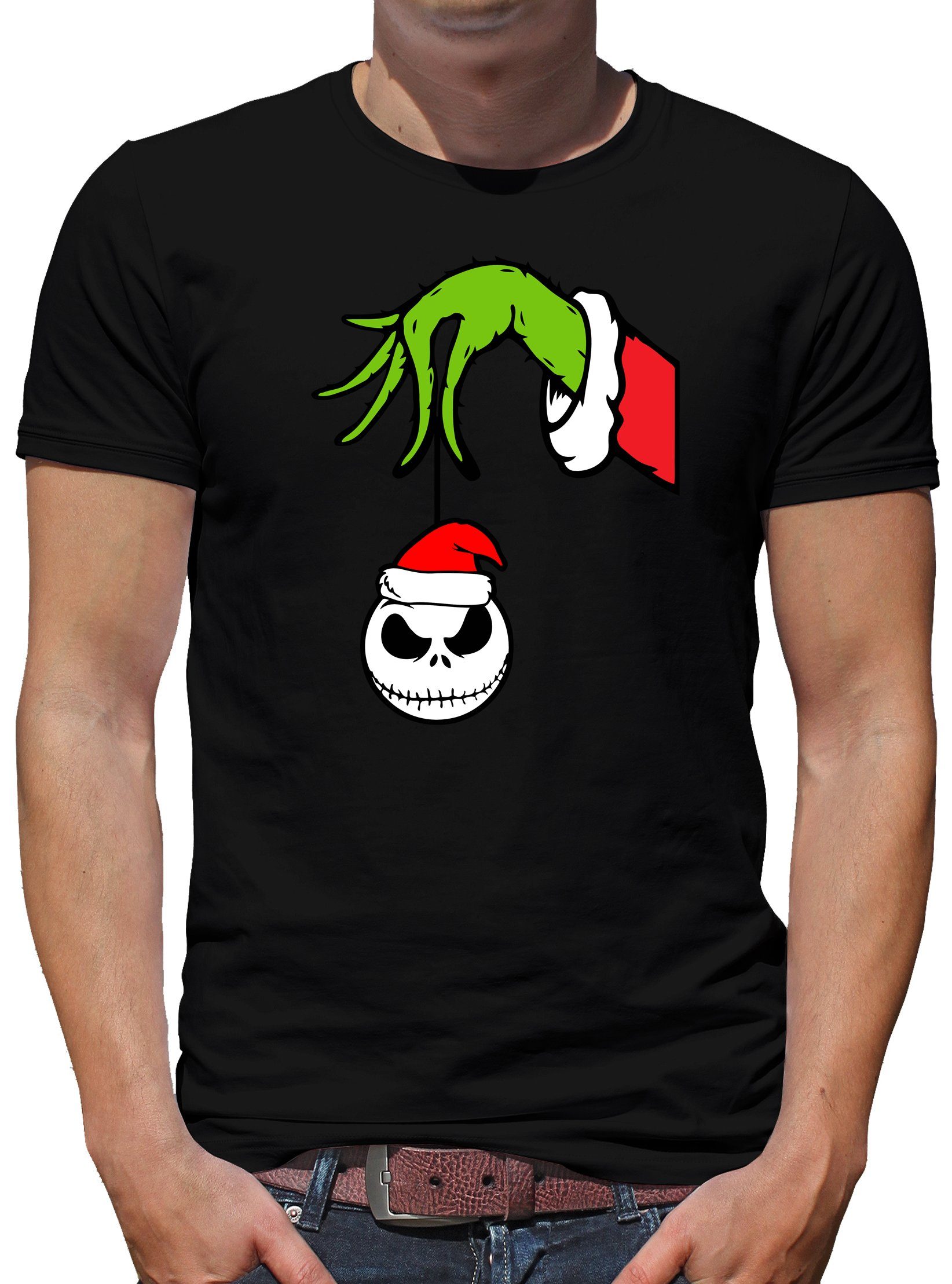 Print-Shirt Jack O´Grinch T-Shirt Herren