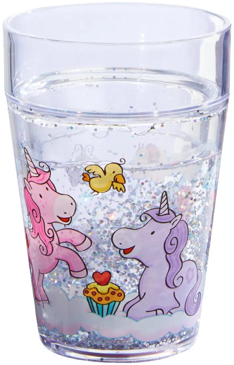 Haba Kindergeschirr-Set Essen & Trinken Becher Glitzerbecher Einhornglitzerglück 2011682001