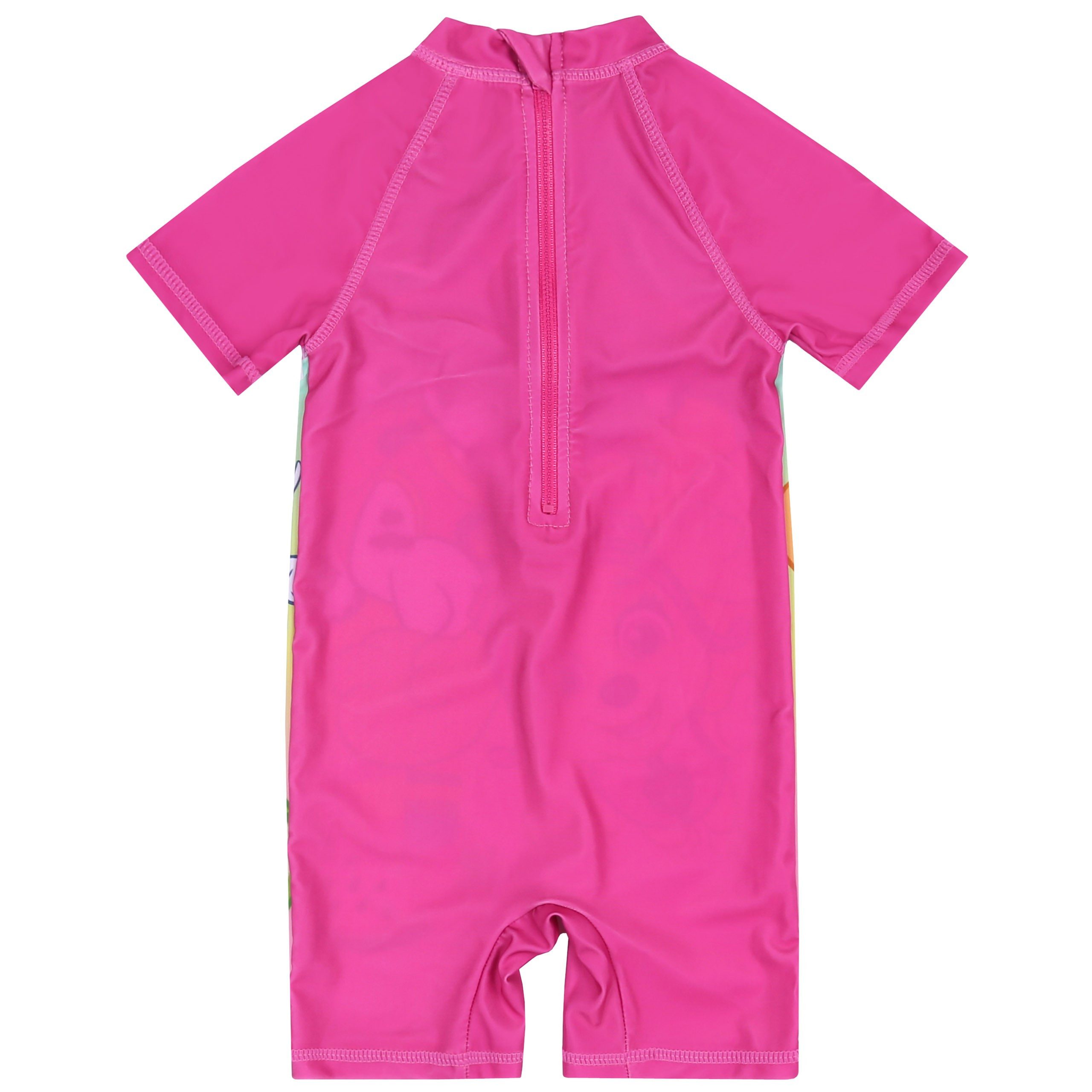 PAW PATROL Badekleid Paw Patrol Badeoverall für Mädchen, pink, kurzarm, UV 50